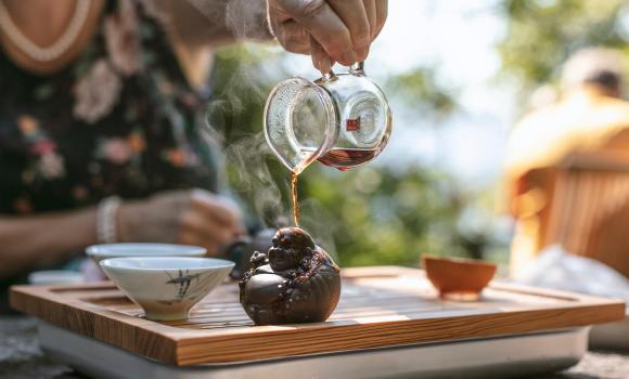 Cerimonia del tè sul Monte Verità